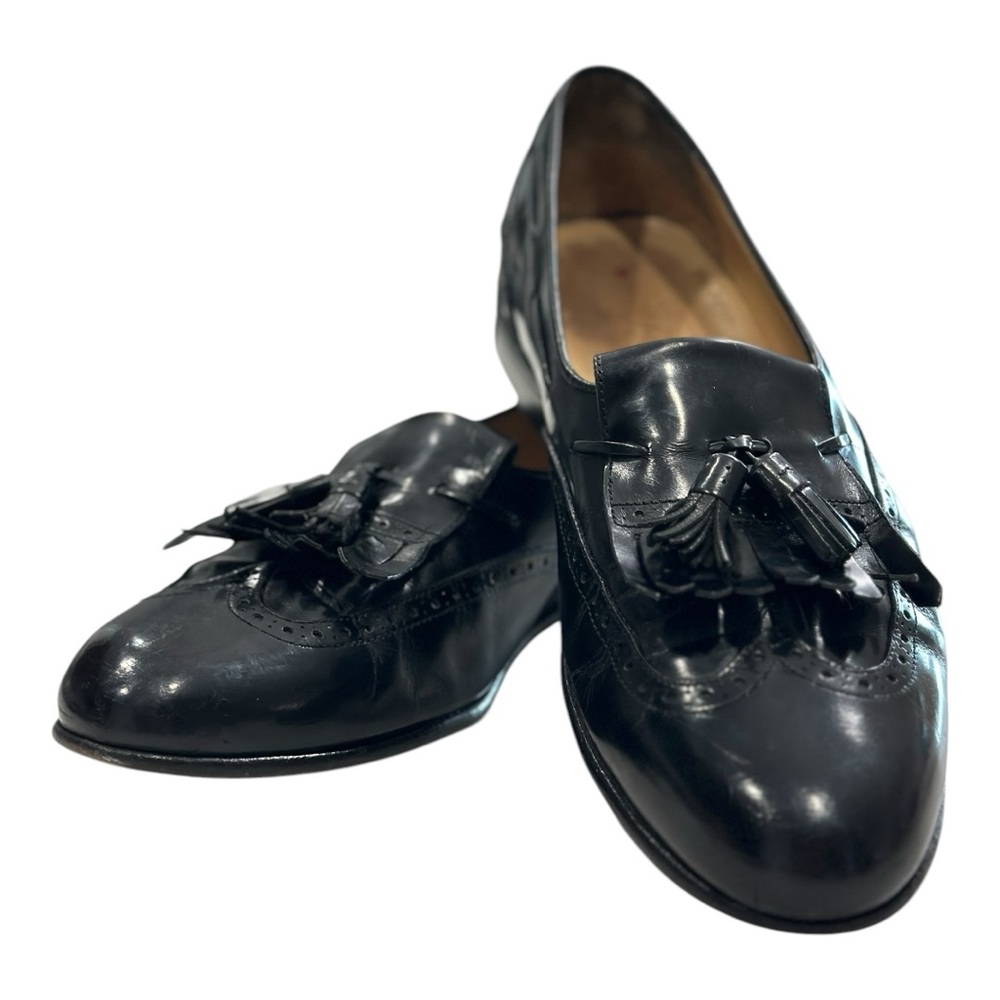 Salvatore Ferragamo Kiltie Tassel Loafer Dress Shoe 11.5 D - Picture 10 of 14